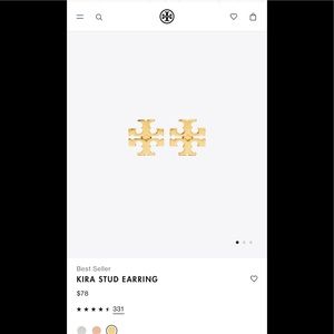 Selling Tory Burch Kira Stud Earrings
